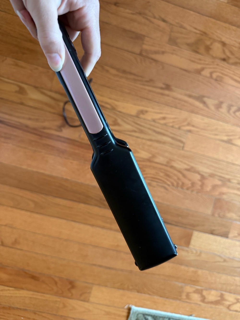 Infinity Raine Black and Pink Hair Straightener